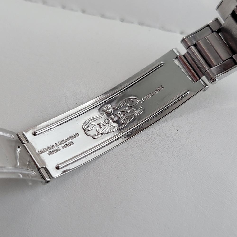 Rolex Oyster Perpetual Date 1500 35mm Mens Automatic 1970s All Original RA607 For Sale 6