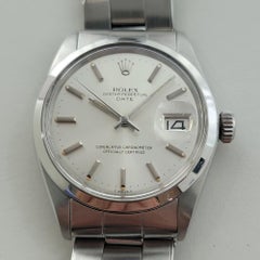 Rolex Oyster Perpetual Date 1500 35mm Mens Automatic 1970s All Original RA608
