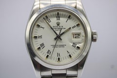 Rolex Oyster Perpetual Date 1500  Buckley Dial  1979  Box & Papers