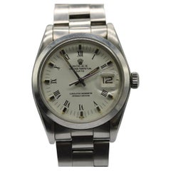 Rolex Oyster Perpetual Date 1500  Buckley Dial  1979  Box & Papers