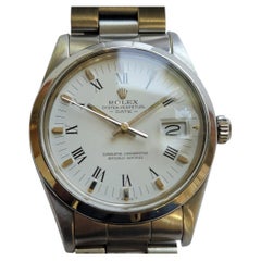 Rolex Oyster Perpetual Date 15000 34mm 1980s Mens Automatic All Original RA771