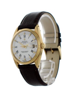 Rolex Oyster Perpetual Date 1503 18 Karat Gelbgold Vintage Uhr
