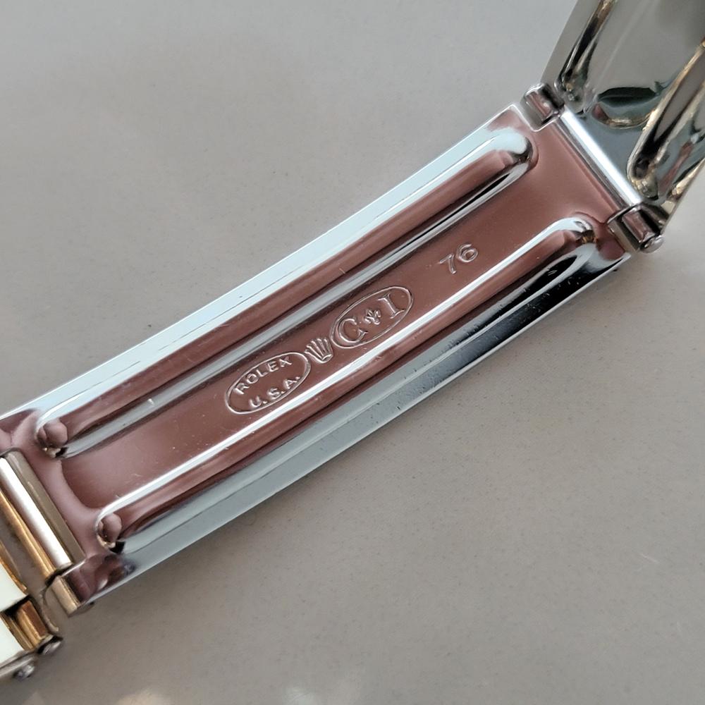 Rolex Oyster Perpetual Date 1503 35mm Hombre Oro macizo 14k Años 70 Automático RA680 6