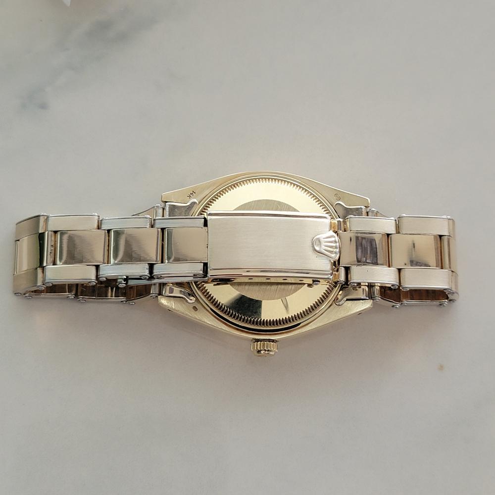 Rolex Oyster Perpetual Date 1503 35mm Hombre Oro macizo 14k Años 70 Automático RA680 7