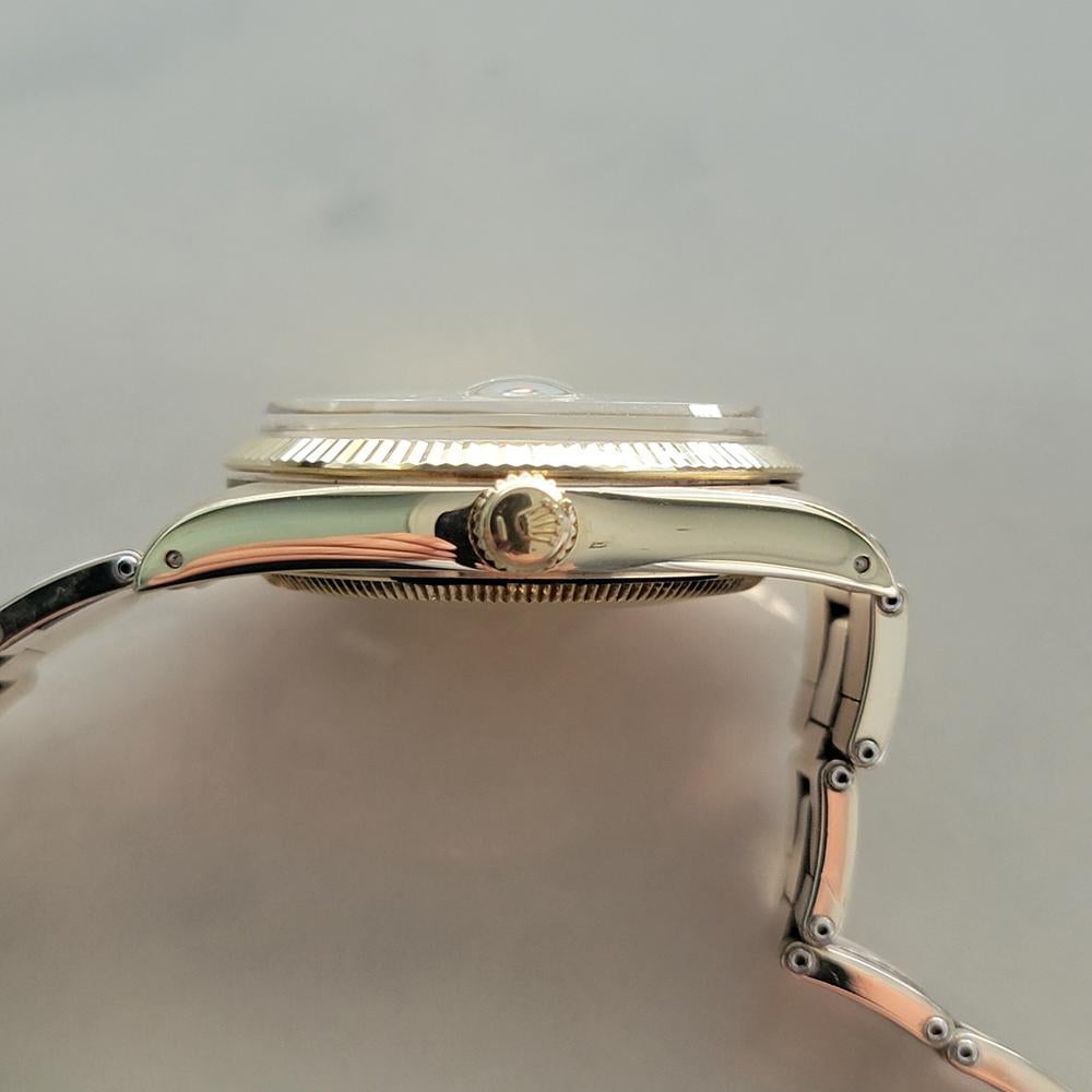 Rolex Oyster Perpetual Date 1503 35mm Hombre Oro macizo 14k Años 70 Automático RA680 4