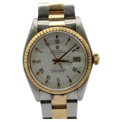 Used Rolex Oyster Perpetual Date 15053  Buckley Dial  1980  Box & Papers