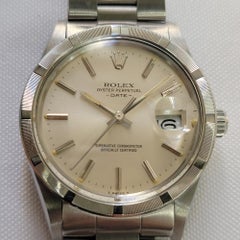 Rolex Oyster Perpetual Date 1510 35mm Mens 1980s Automatic All Original RA753