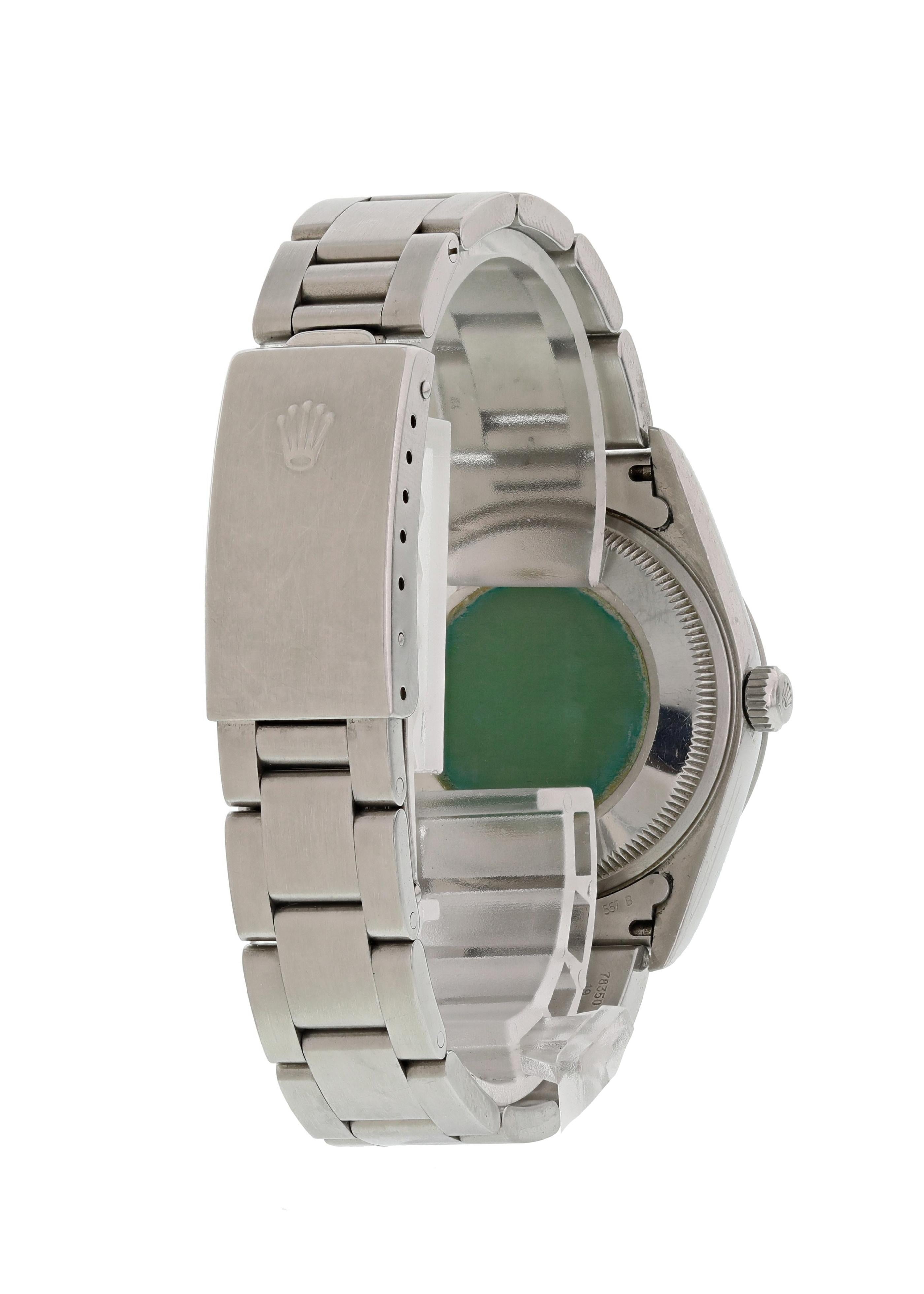 Rolex Oyster Perpetual Date 15200 Men's Watch Original Papers Herren