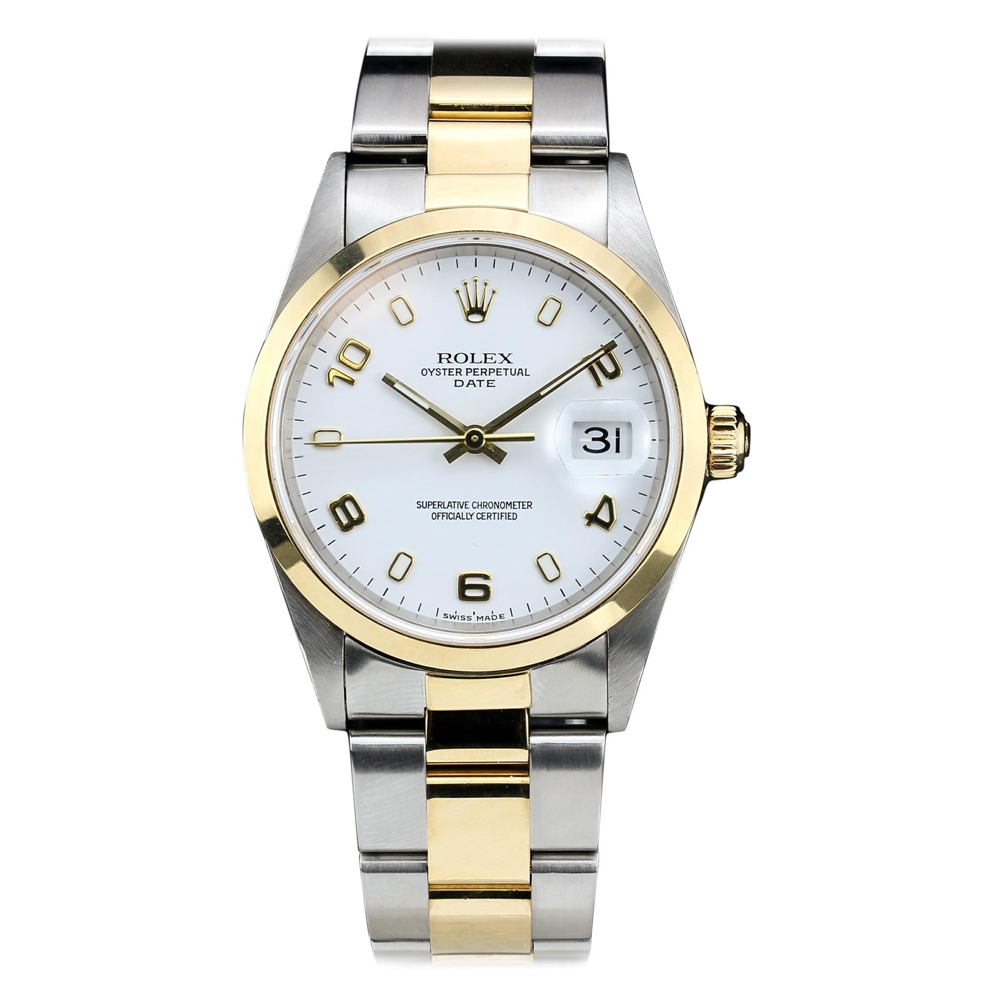 Rolex Yellow Gold Oyster Perpetual Model 6569, circa 1956 at 1stDibs