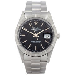 Rolex Oyster Perpetual Date 15210 Unisex Stainless Steel 0 Watch