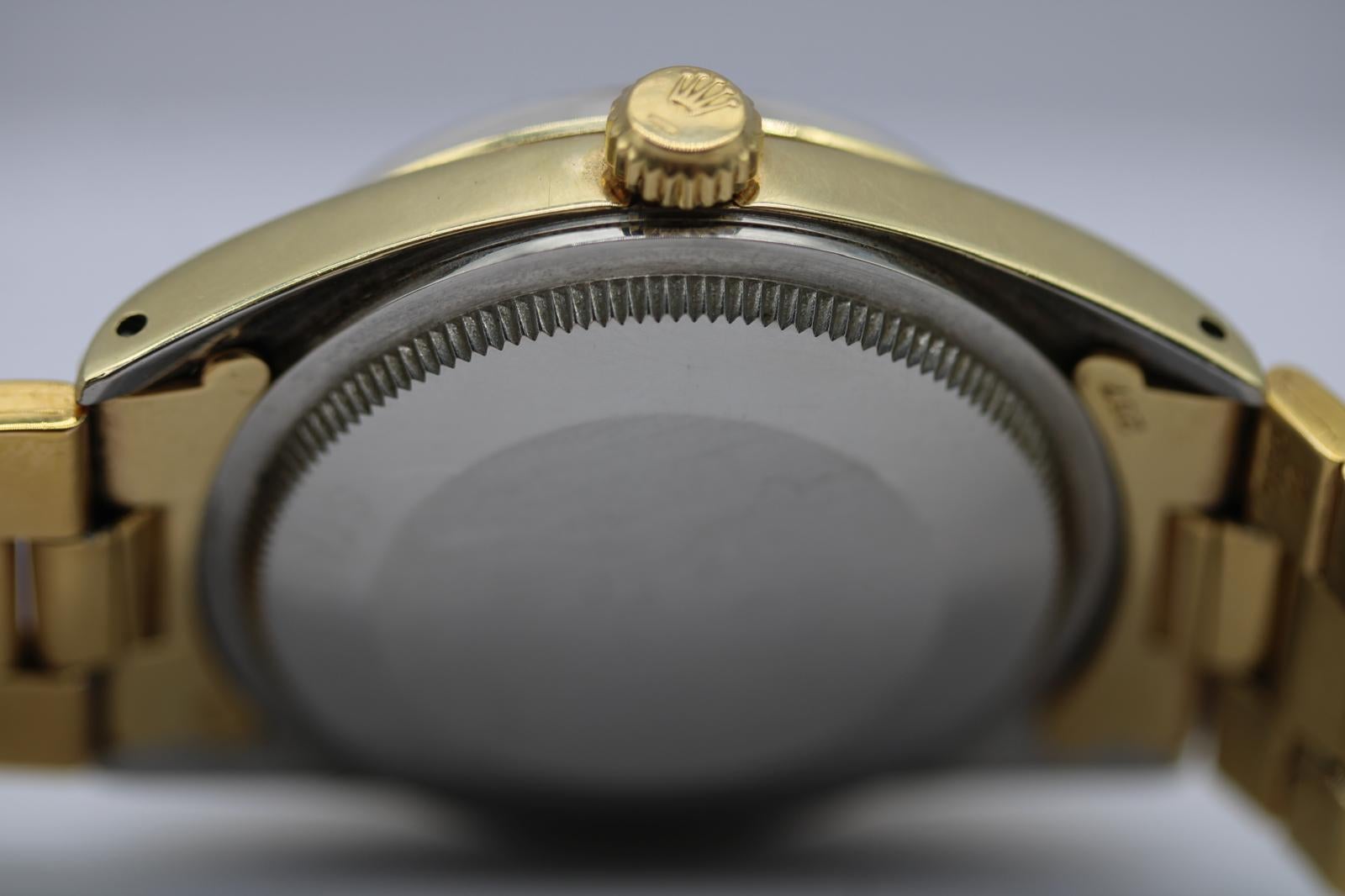 Rolex Oyster Perpetual Date 1550 Gold Plated – 1971 4