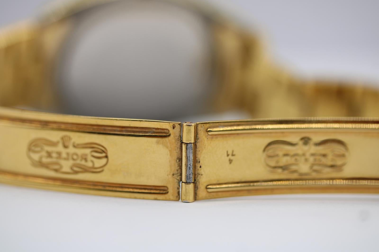 Rolex Oyster Perpetual Date 1550 Gold Plated – 1971 5