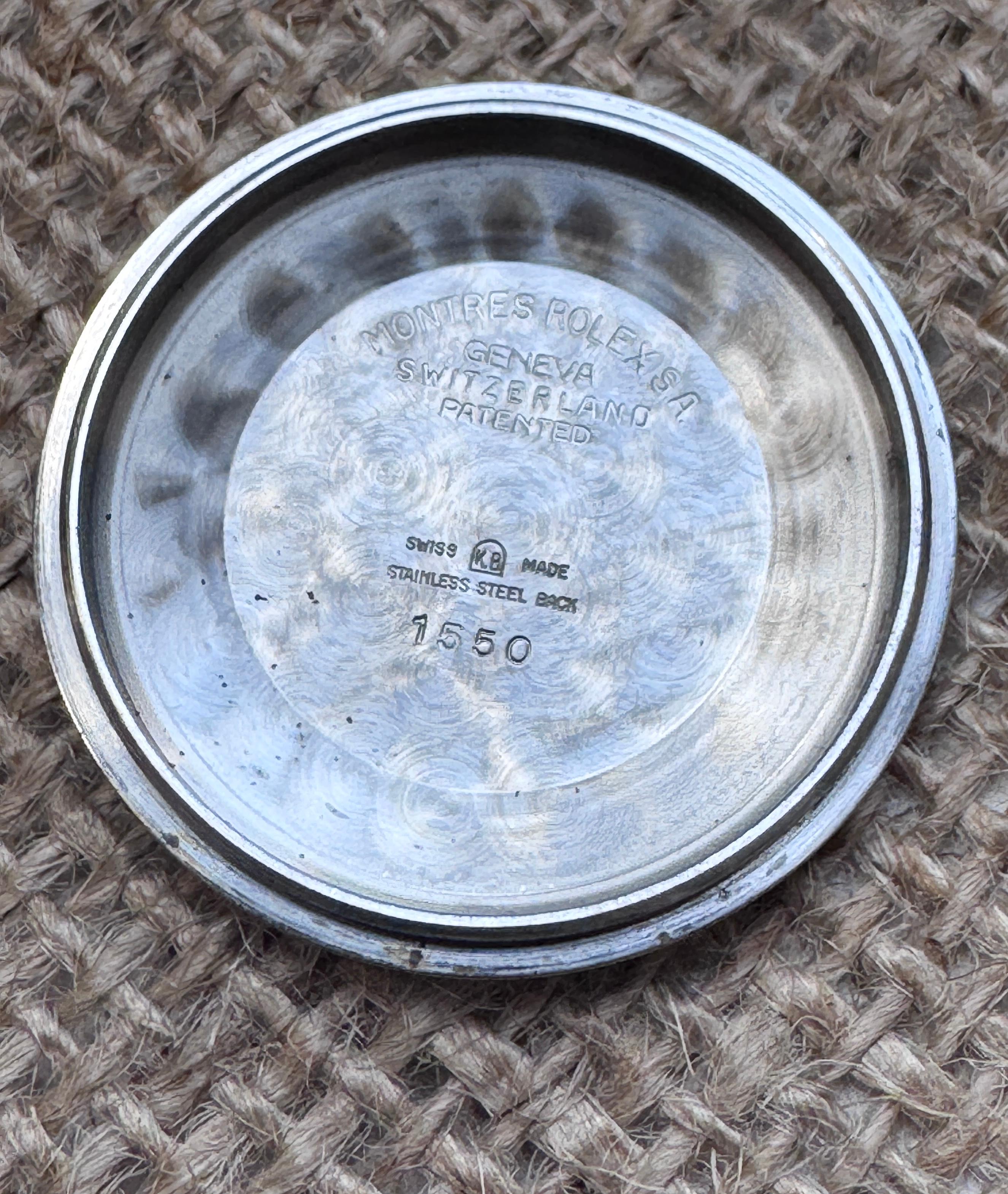 Rolex Oyster Perpetual Date 1550 Gold Shell 18K  Gold SS Two Tone Automatic 9