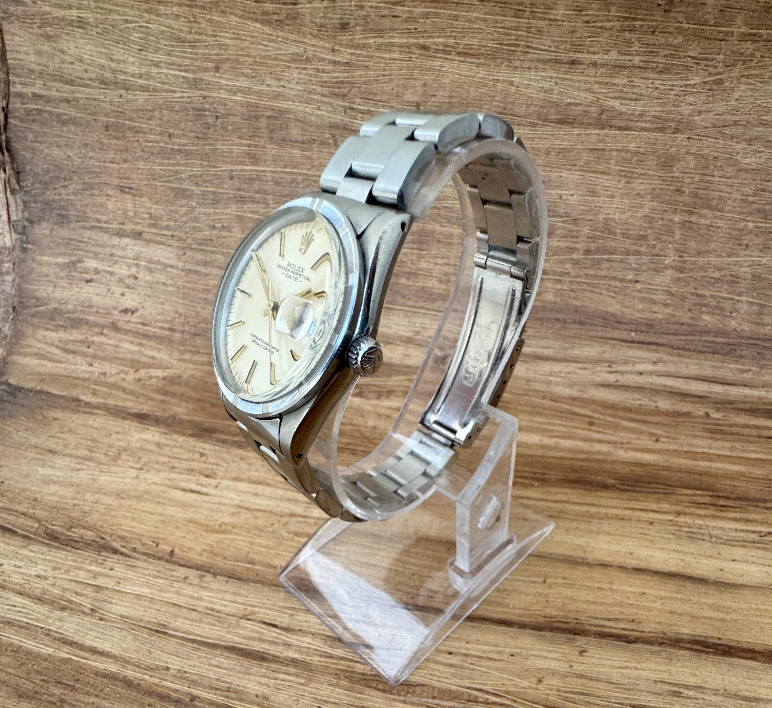 Rolex Oyster Perpetual Date 1983 reference 15010 Watch For Sale 12