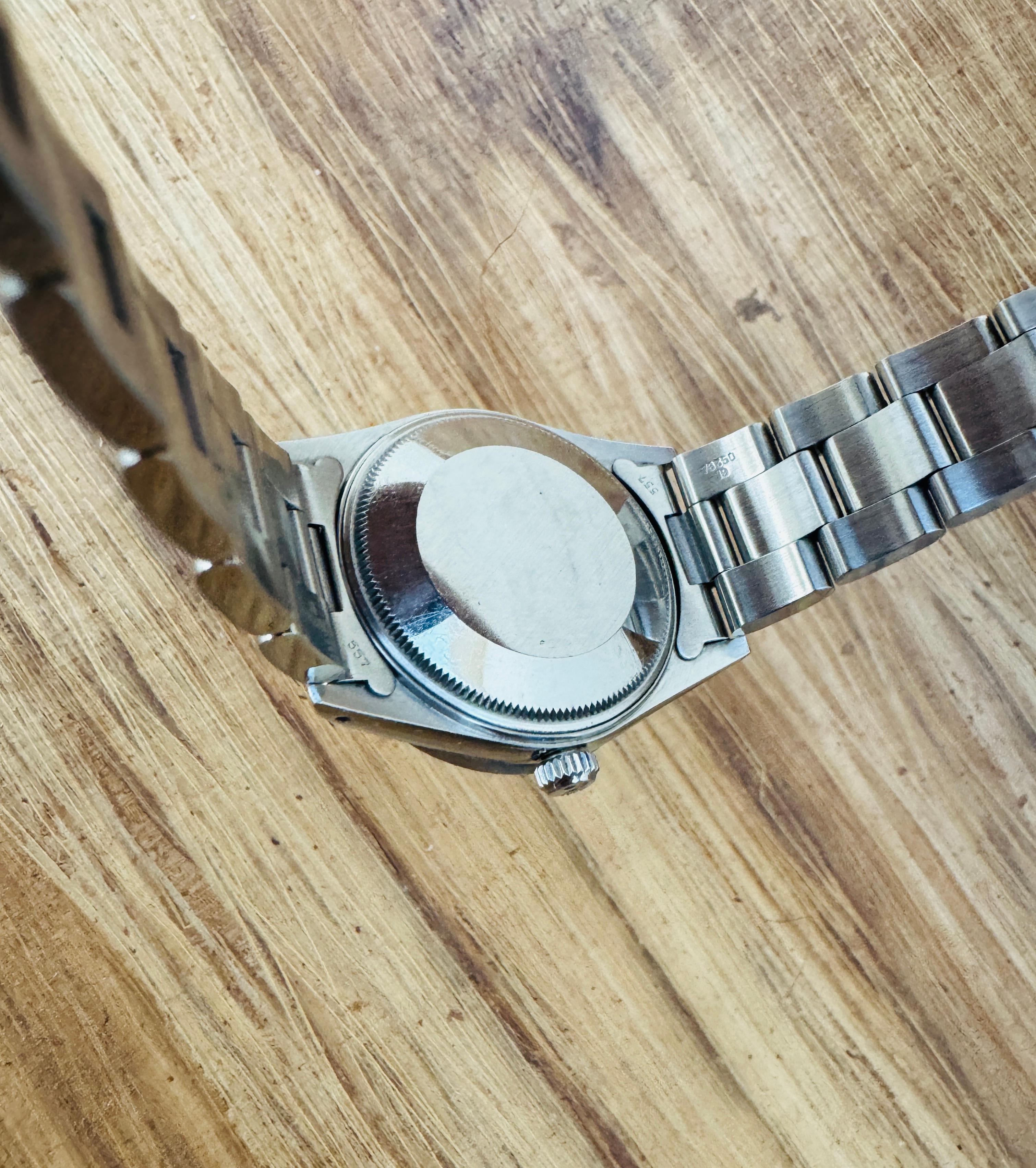 Rolex Oyster Perpetual Date 1983 reference 15010 Watch For Sale 4
