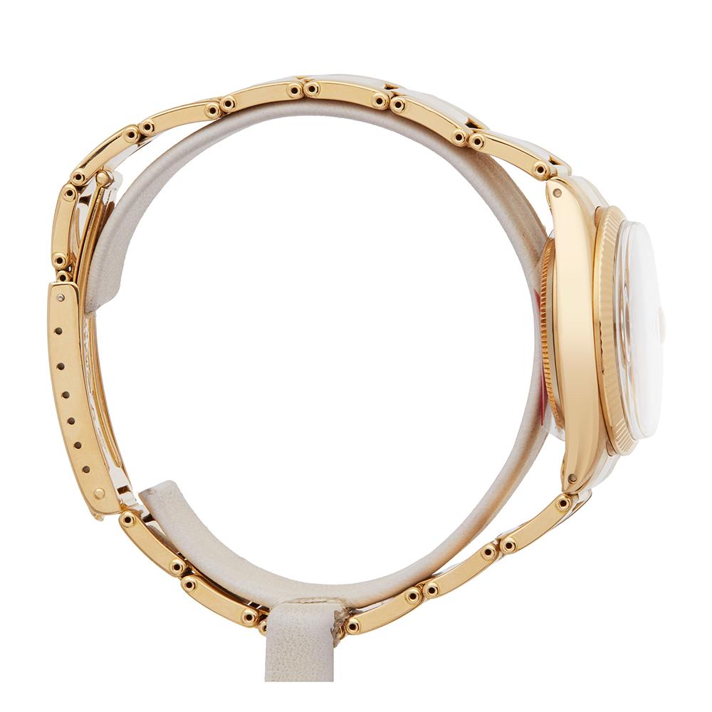 Rolex Oyster Perpetual Date 31 18 Karat Yellow Gold 6824 1