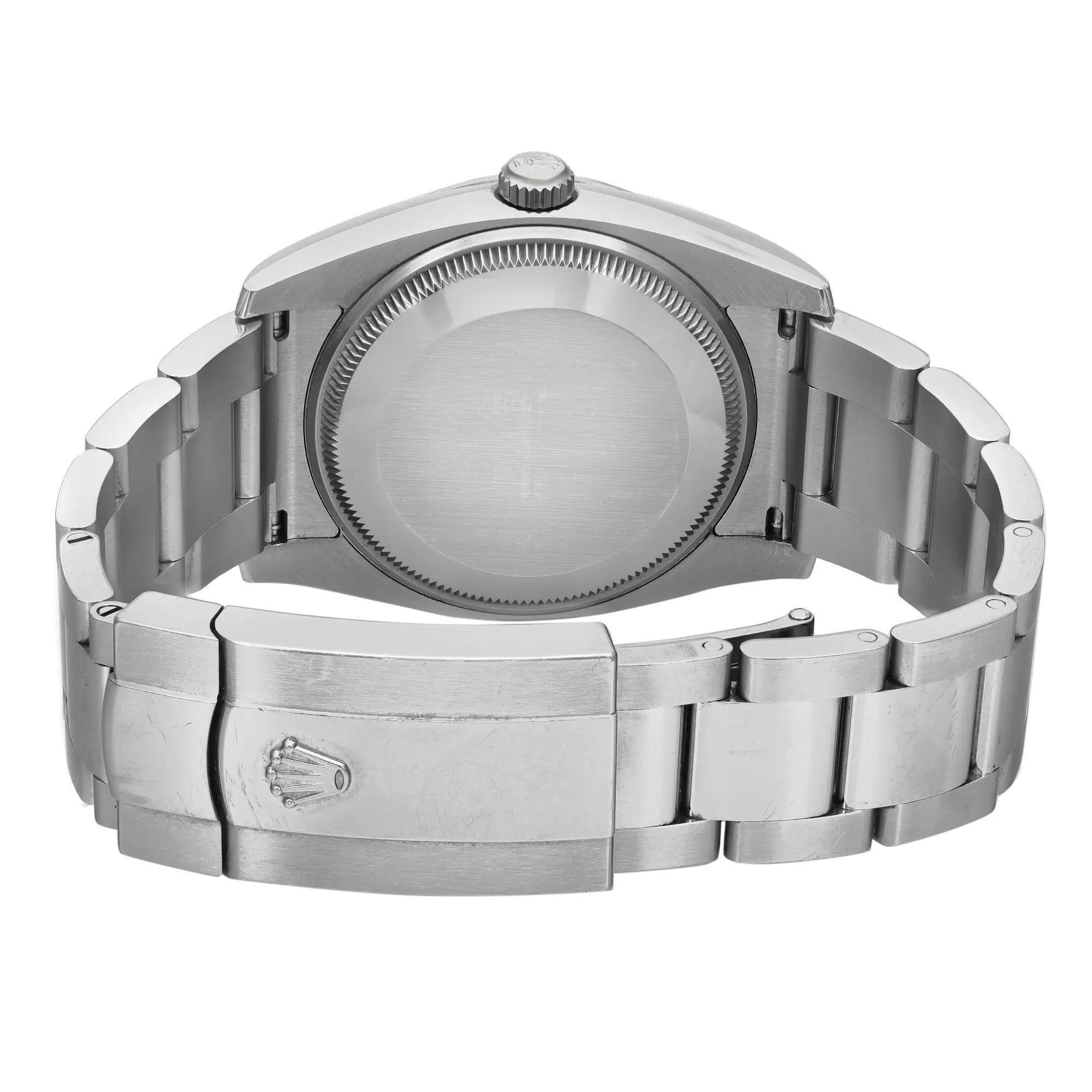 Rolex Oyster Perpetual Date 34 mm en or blanc 18 carats, montre automatique 115234 en vente 1