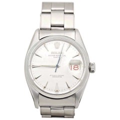 Rolex Oyster Perpetual Date 6534 Stainless Steel Roulette Date Window