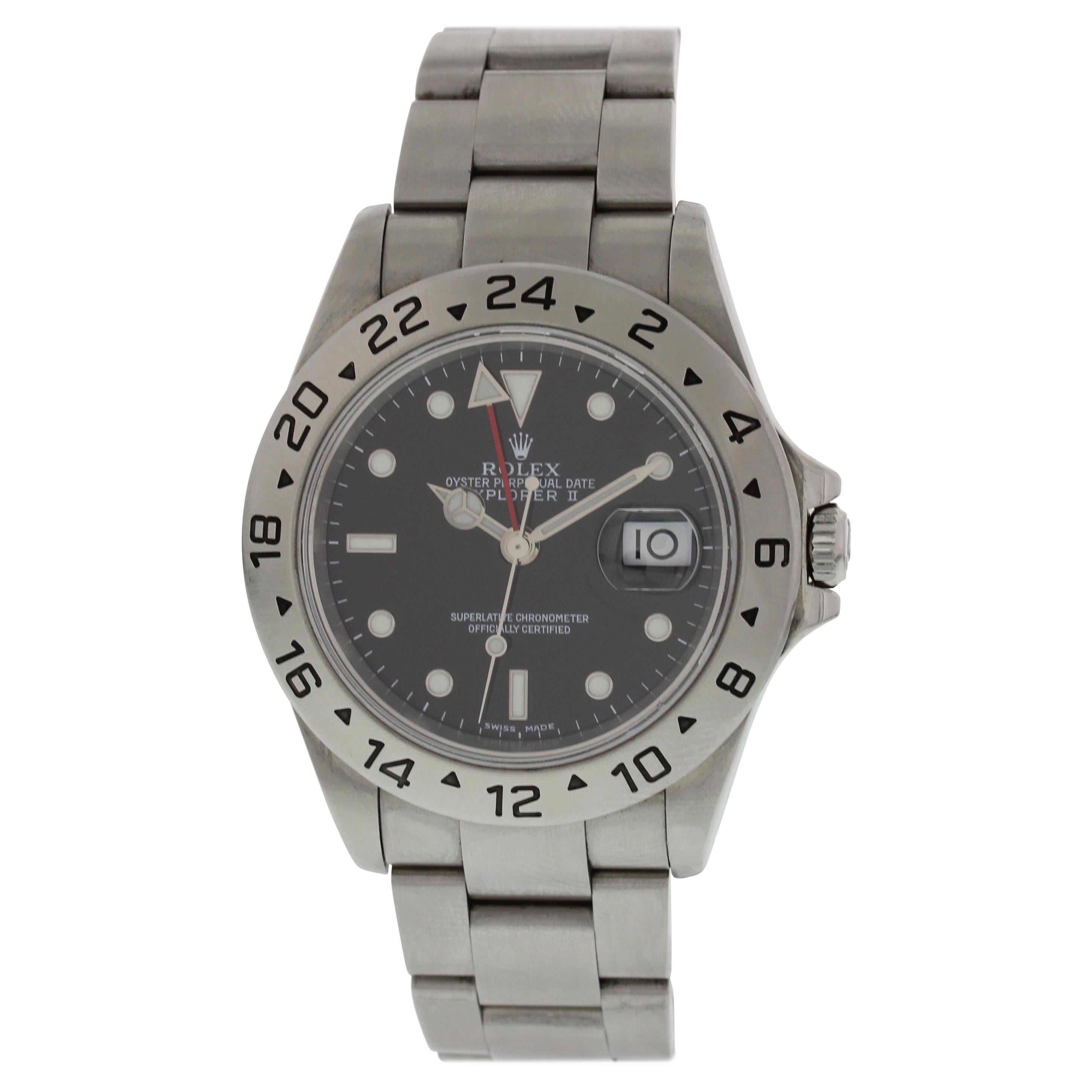 Rolex Oyster Perpetual Date Explorer II 16570 For Sale