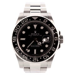 Rolex Oyster Perpetual Date GMT-Master II Automatic Watch Stainless Steel