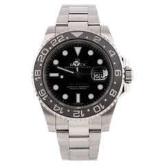 Rolex Oyster Perpetual Date GMT-Master II Automatic Watch Stainless Steel