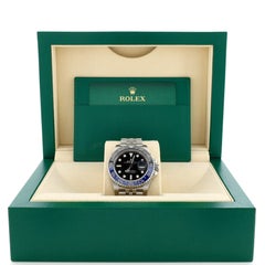 Rolex Oyster Perpetual Date GMT-Master II Batgirl Automatic Watch Stainless