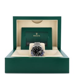 Rolex Oyster Perpetual Date GMT-Master II Batgirl Automatic Watch Stainless