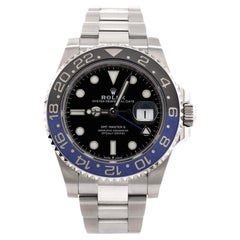 Rolex Oyster Perpetual Date GMT-Master II Batman Automatic Watch Stainless Steel