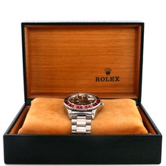 Rolex Oyster Perpetual Date GMT-Master II Coke Automatikuhr aus Edelstahl