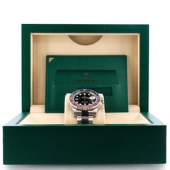 Rolex Oyster Perpetual Date GMT-Master II Pepsi Automatikuhr aus Edelstahl