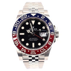 Rolex Oyster Perpetual Date GMT-Master II Pepsi Automatic Watch Stainless Steel