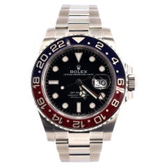 Rolex Oyster Perpetual Date GMT-Master II Pepsi Automatic Watch Stainless Steel