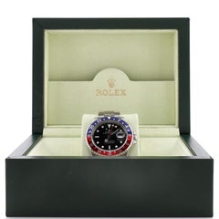 Rolex Oyster Perpetual Date GMT-Master Pepsi Automatikuhr aus Edelstahl 40