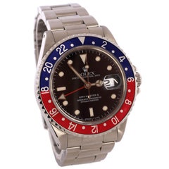 Rolex Oyster Perpetual Date GMT-Master Pepsi Automatikuhr aus Edelstahl 40