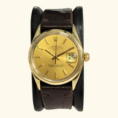 Rolex Oyster Perpetual Date Gold Shell Series in New Condition, circa 1972
