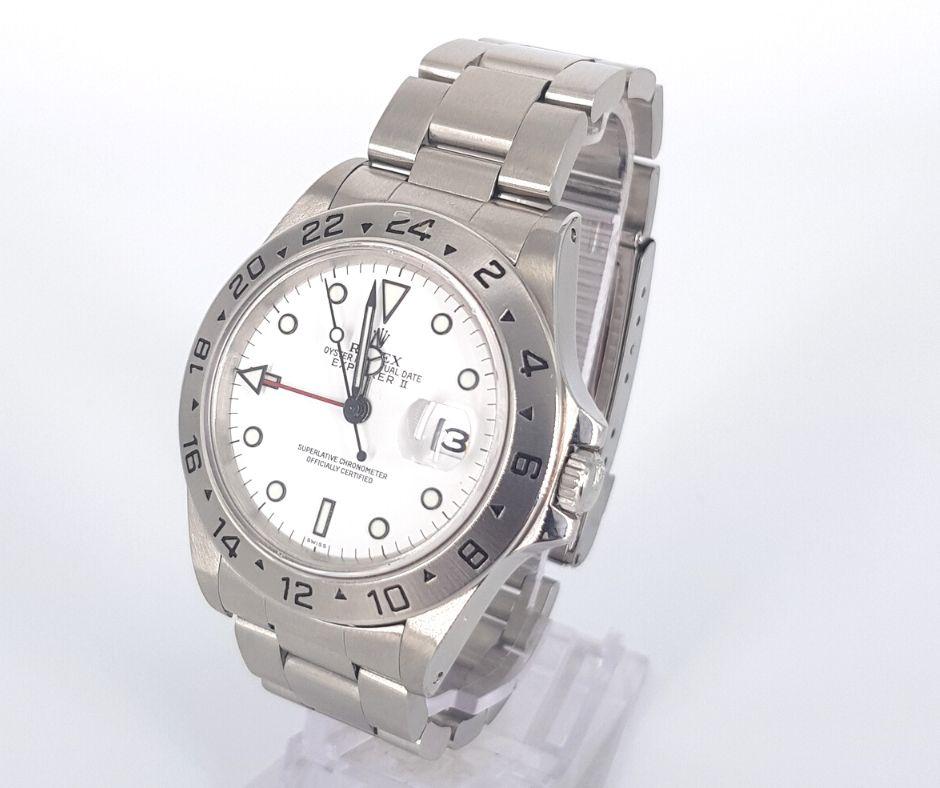 Rolex Oyster Perpetual Date Just Explorer II im Zustand „Gut“ im Angebot in Cape Town, ZA