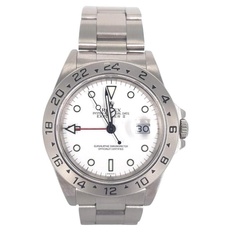Rolex Oyster Perpetual Date Just Explorer II For Sale