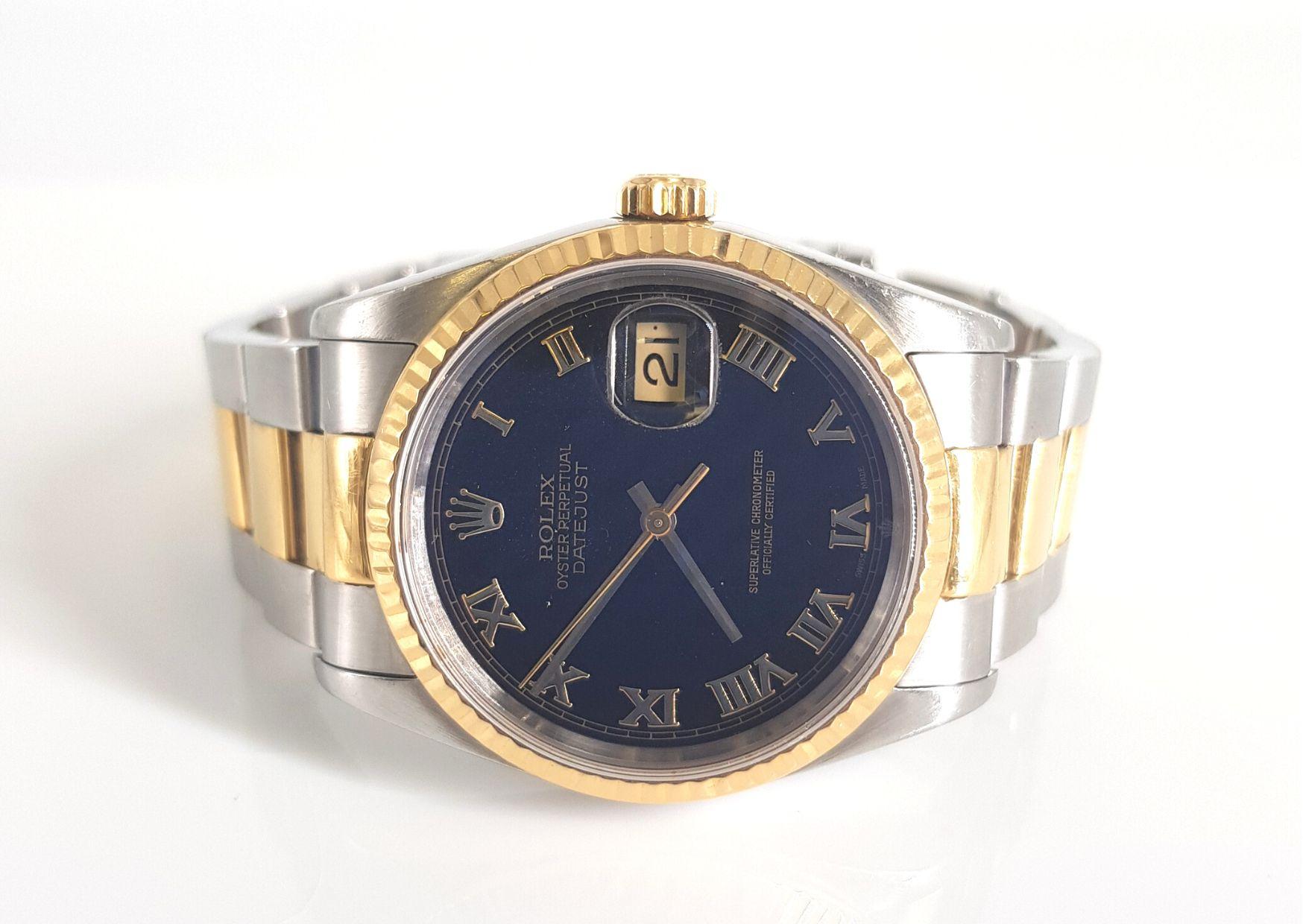 rolex watch just date