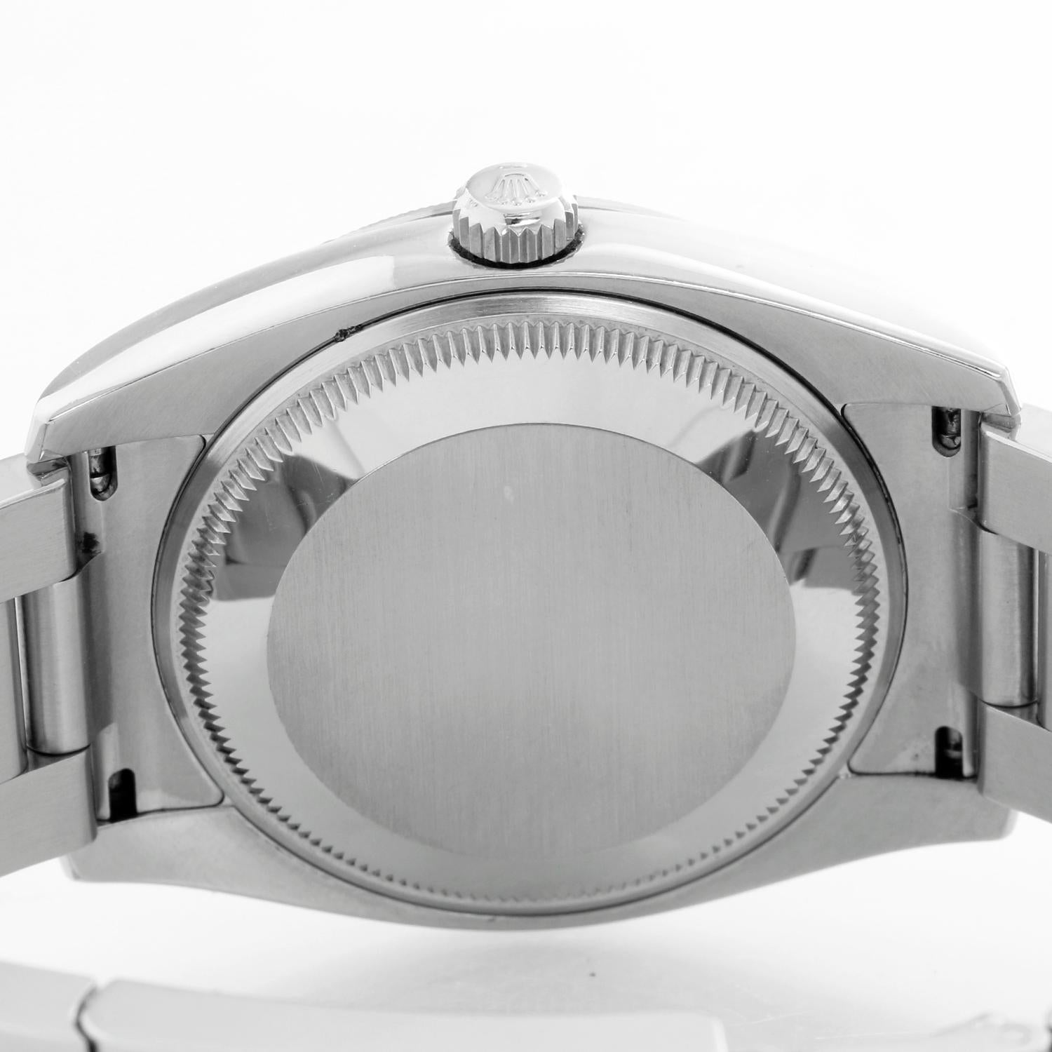 Rolex Oyster Perpetual Date Montre en acier inoxydable pour hommes 115210 Pour hommes en vente