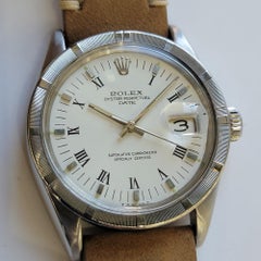 Rolex Oyster Perpetual Date ref 1500 34mm 1960s Mens Vintage Automatic RA773B