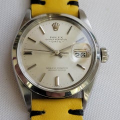 Rolex Oyster Perpetual Date Ref 1500 35mm Mens 1960s Vintage Automatic RA603B