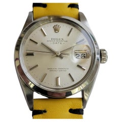 Rolex Oyster Perpetual Date Ref 1500 35mm Mens 1960s Vintage Automatic RA603B
