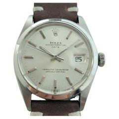 Rolex Oyster Perpetual Date Ref 1500 35mm Mens 1970s Vintage Automatic RA616B