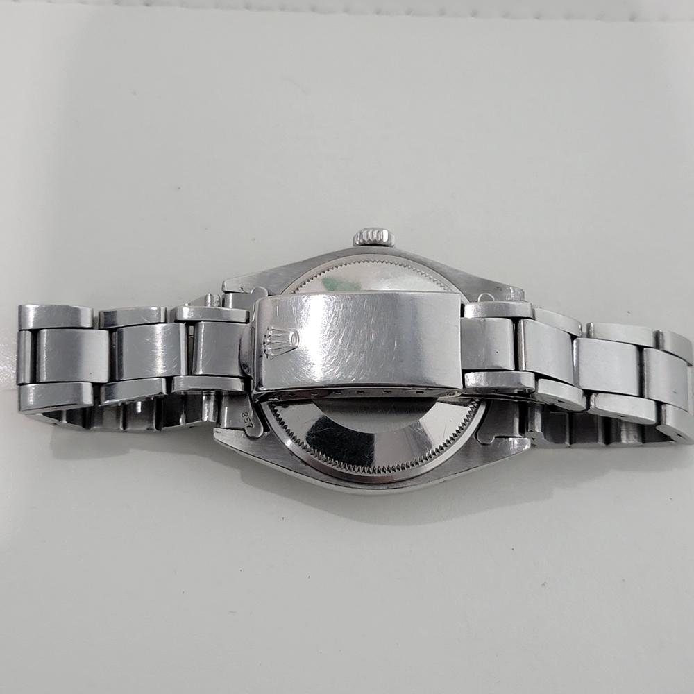 Rolex Oyster Perpetual Date Ref 1500 35mm Hombre Automático Años 60 Vintage RA566 en venta 7