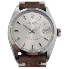 Rolex Oyster Perpetual Date Ref 1500 35mm Mens Automatic 1960s Vintage RA566B