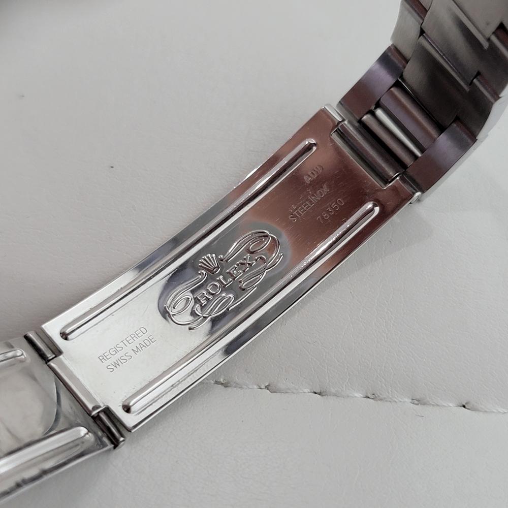 Rolex Oyster Perpetual Date Ref 1500 35mm Herren Automatik 1970er Vintage By RA542 im Angebot 7