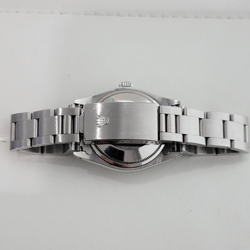 Rolex Oyster Perpetual Date Ref 1500 35mm Herren Automatik 1970er Vintage By RA542 im Angebot 8