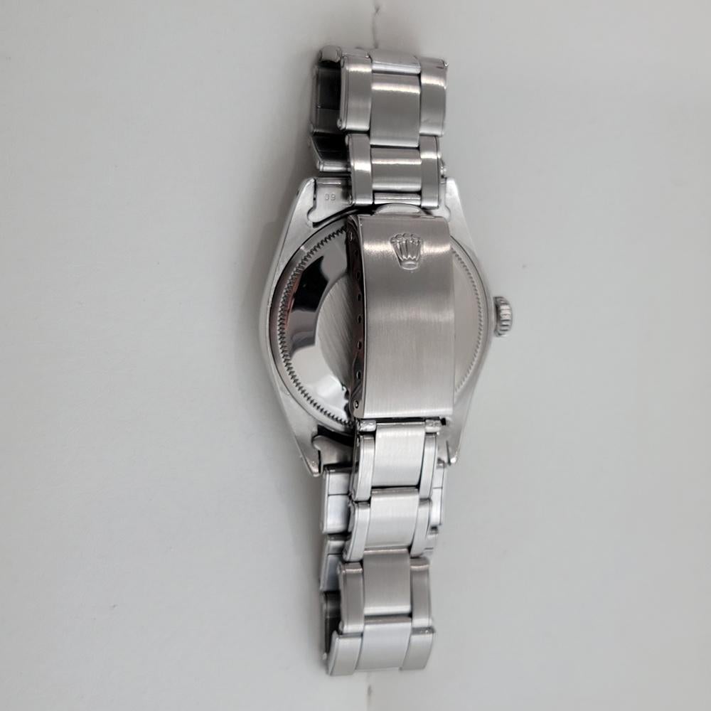Rolex Oyster Perpetual Date 1500 35mm Mens Automatic 1970s All Original RA606 For Sale 7
