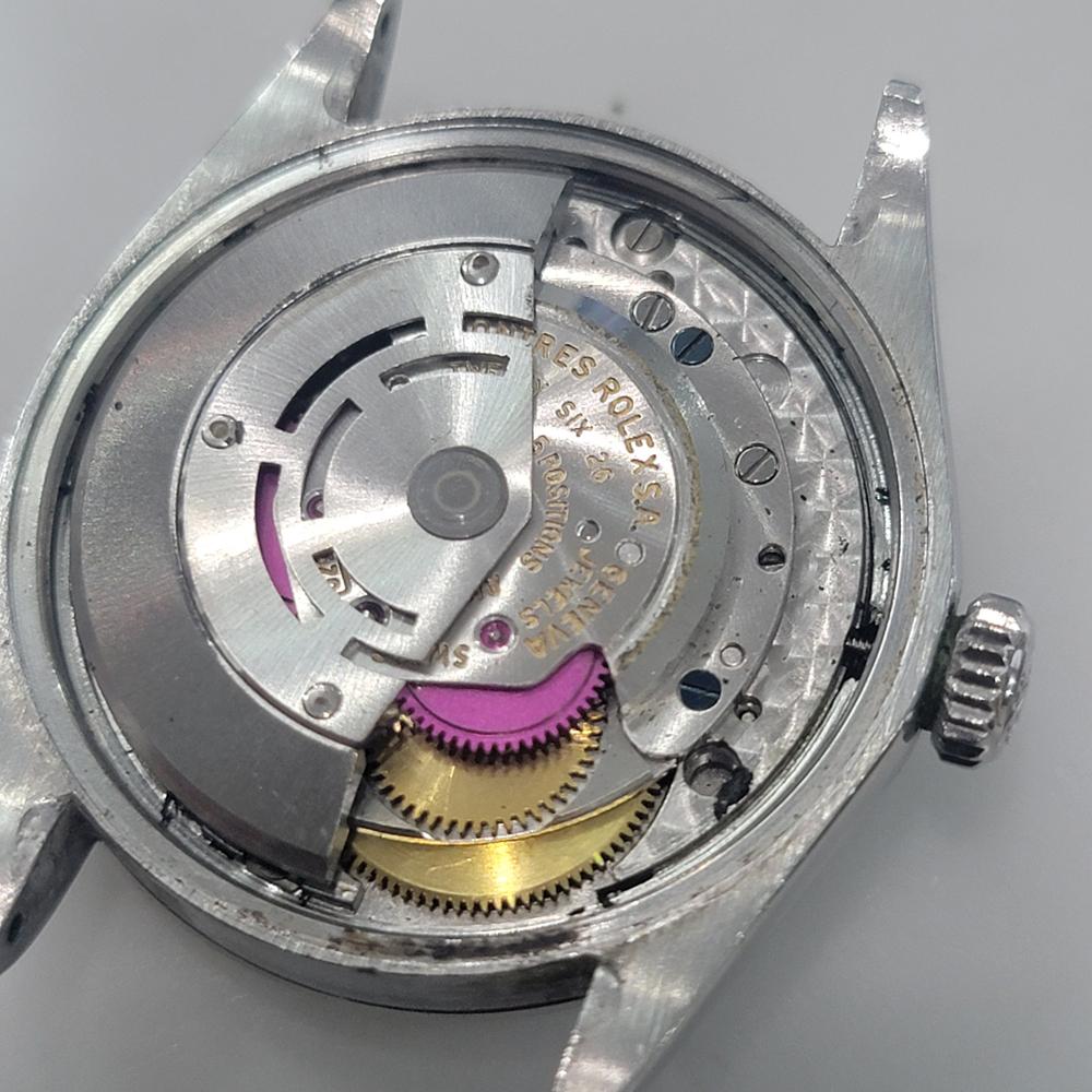 Rolex Oyster Perpetual Date 1500 35mm Mens Automatic 1970s All Original RA606 For Sale 8