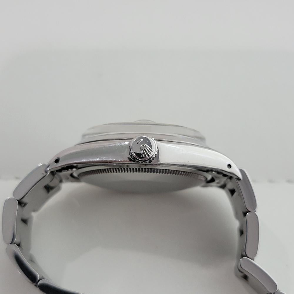Rolex Oyster Perpetual Date Ref 1500 35mm Herren Automatik 1970er Vintage By RA542 im Angebot 5